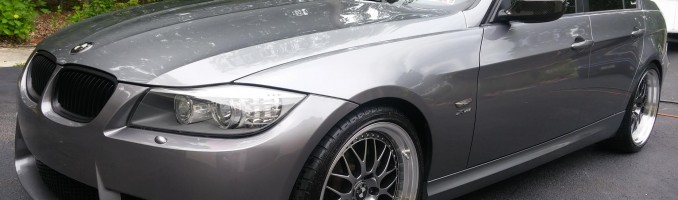 Grey BMW 328XI