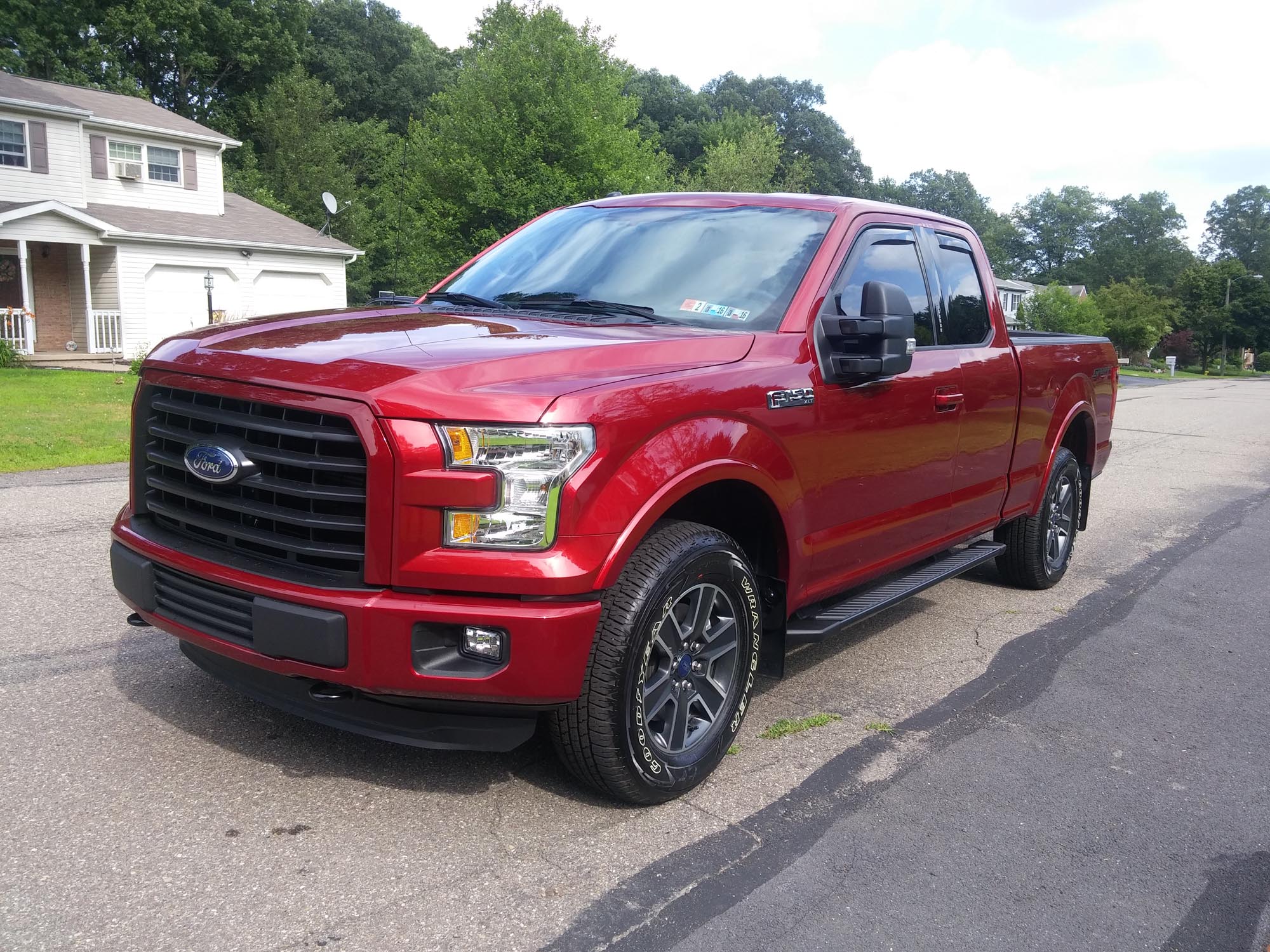 Red F150