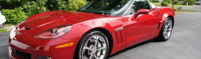 Red C6 Corvette
